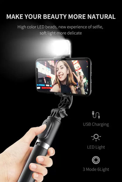 4in1 Wireless Selfie Stick Tripod