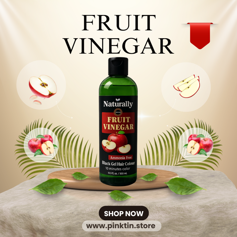 FRUIT VINEGAR BLACK HAIR COLOUR