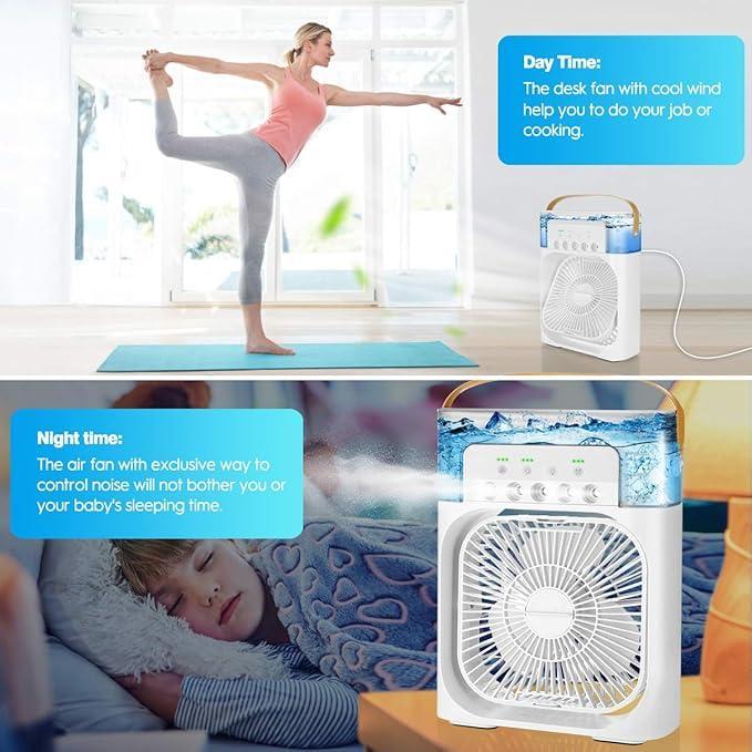 Mini AC cooling fan
